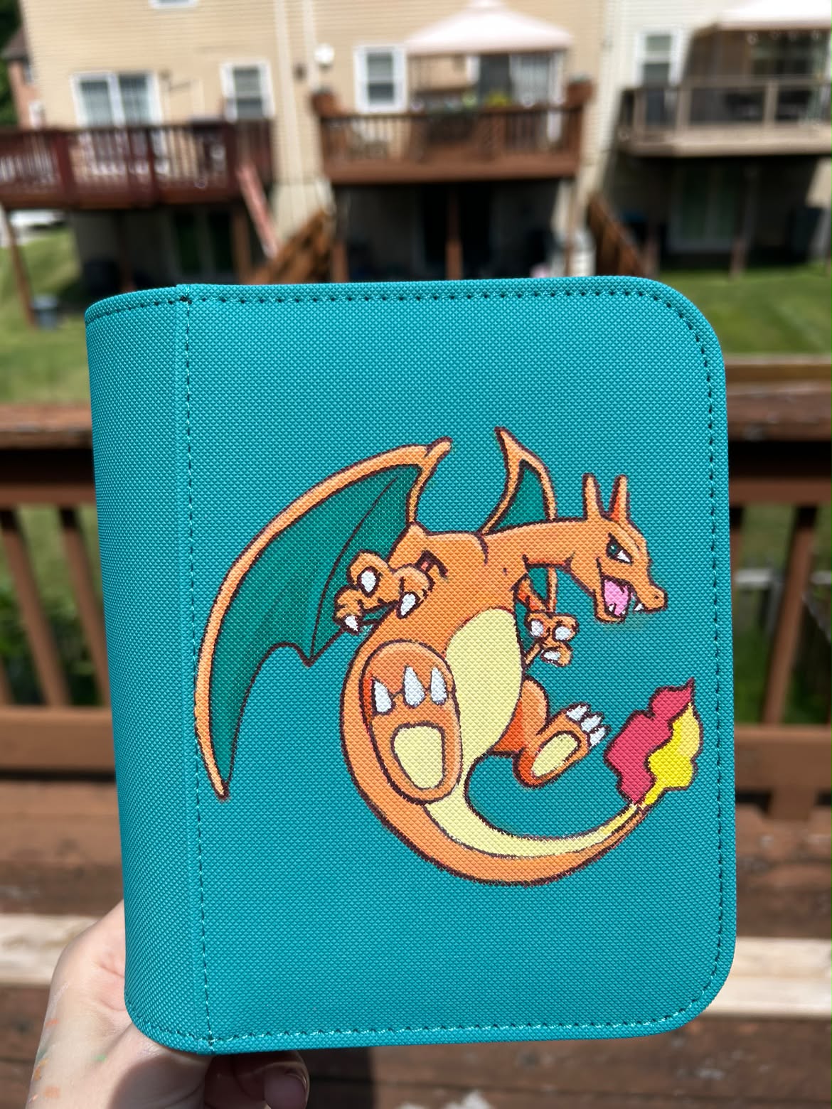 Teal 1 Pocket Top Loader Binder