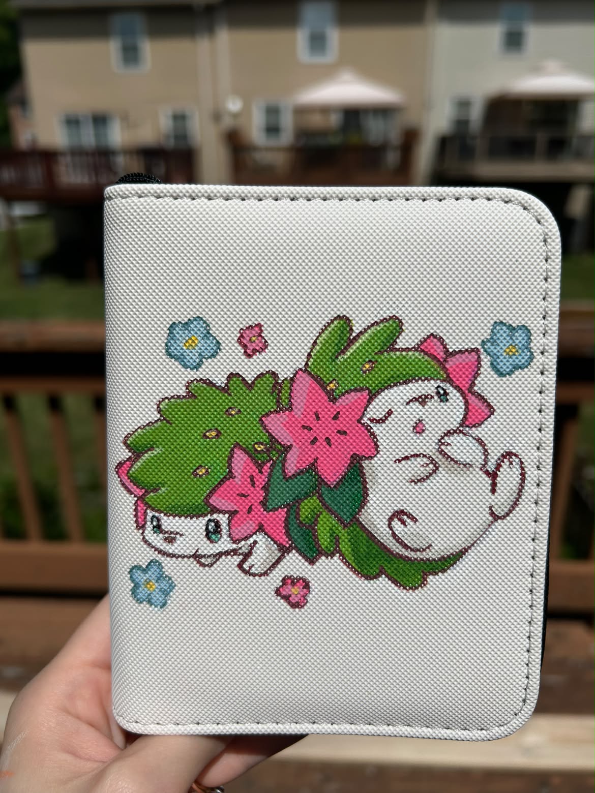 white 1 Pocket Binder