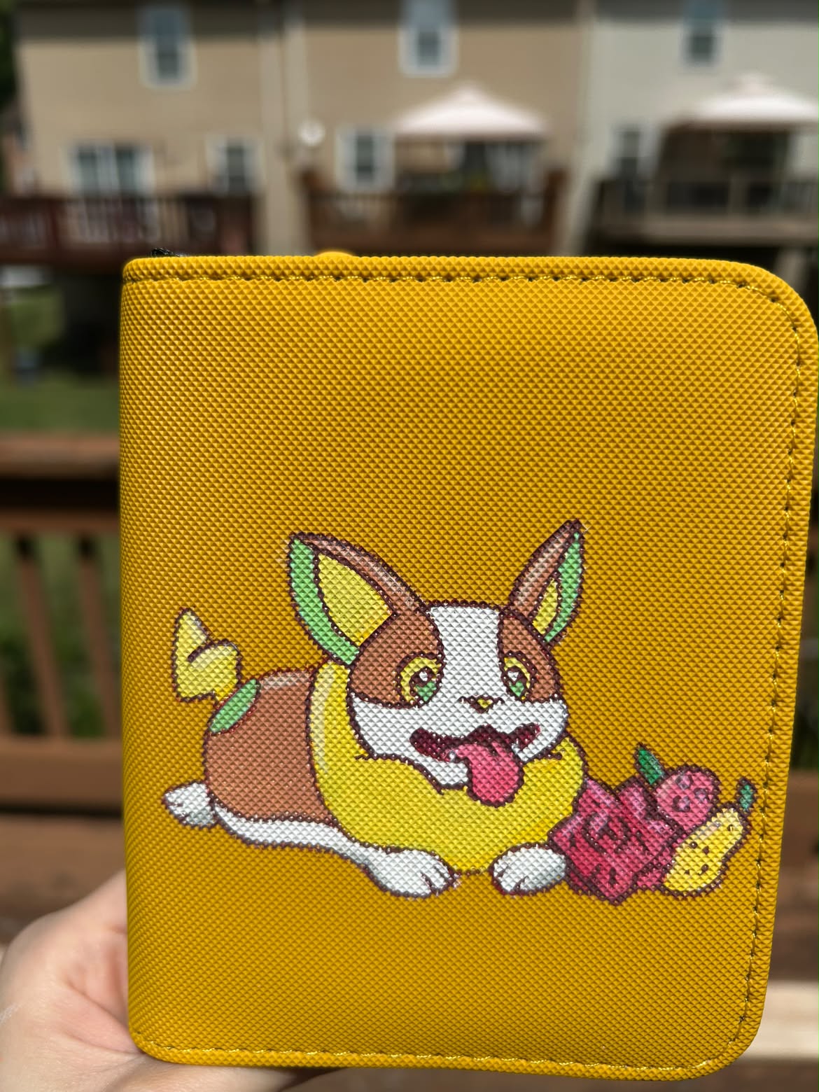 Yellow 1 Pocket Binder