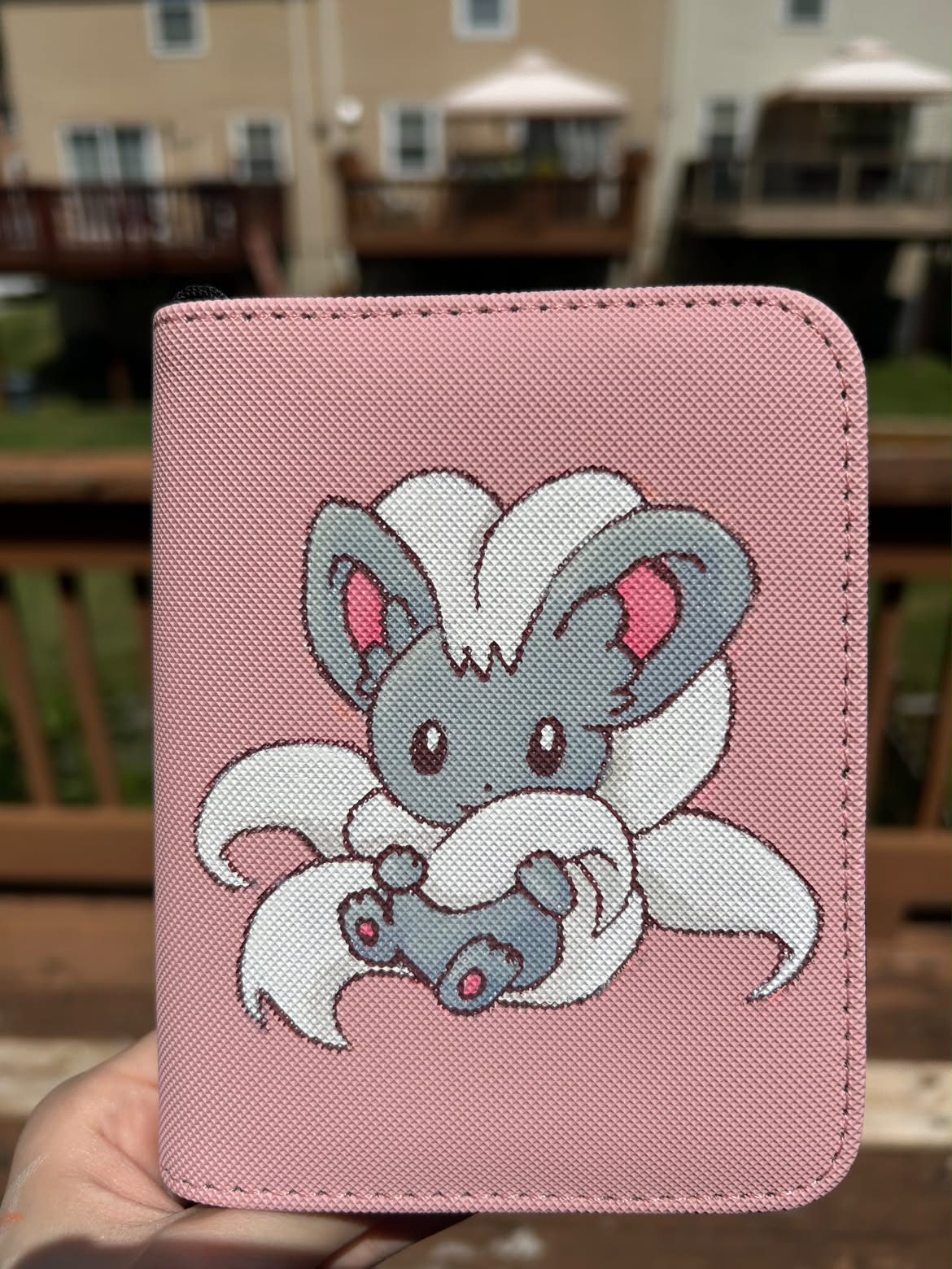 Pink 1 Pocket Binder