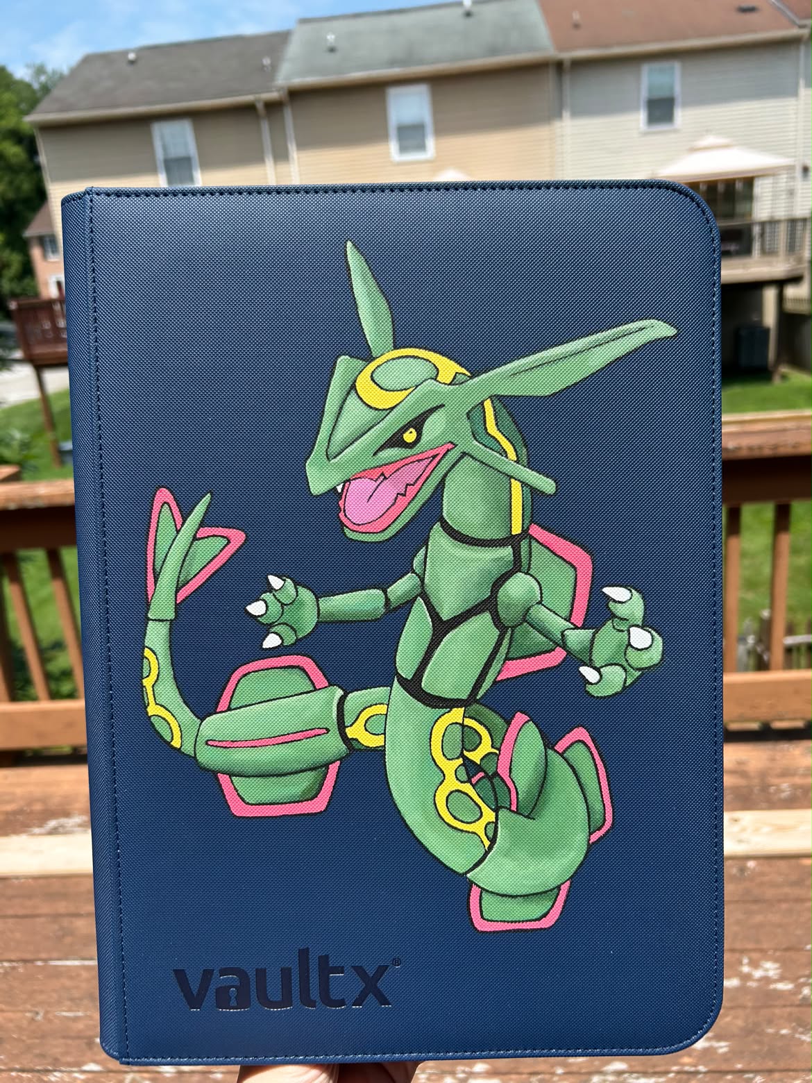 Blue 9 Pocket Binder