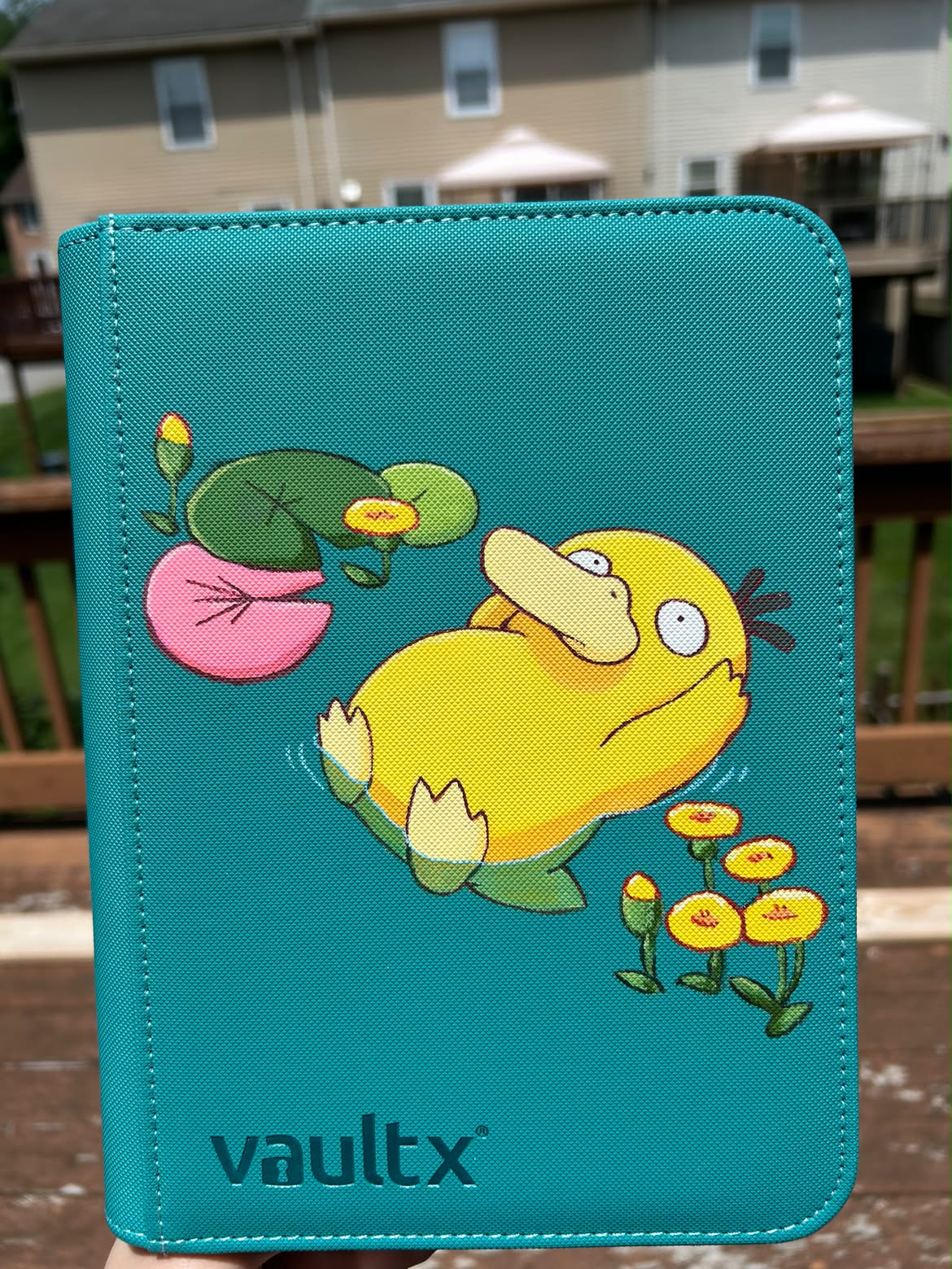 Teal 4 Pocket Binder
