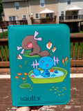 Teal 4 Pocket Binder
