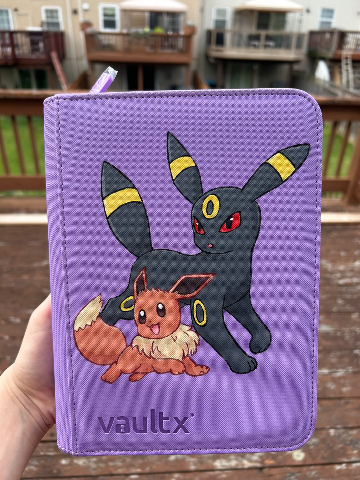 Purple 4 Pocket Binder