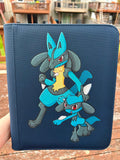Blue 4 Pocket Top Loader Binder