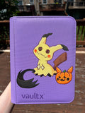Purple 4 Pocket Binder