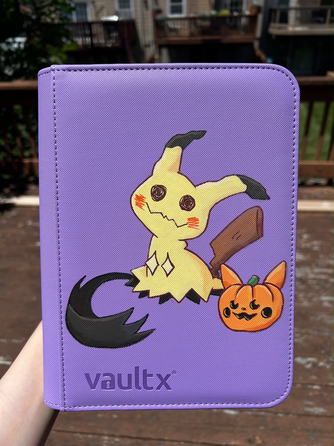 Purple 4 Pocket Binder