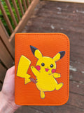Pikachu Orange 1 Pocket Binder