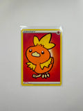 Painted Energy card Torchic