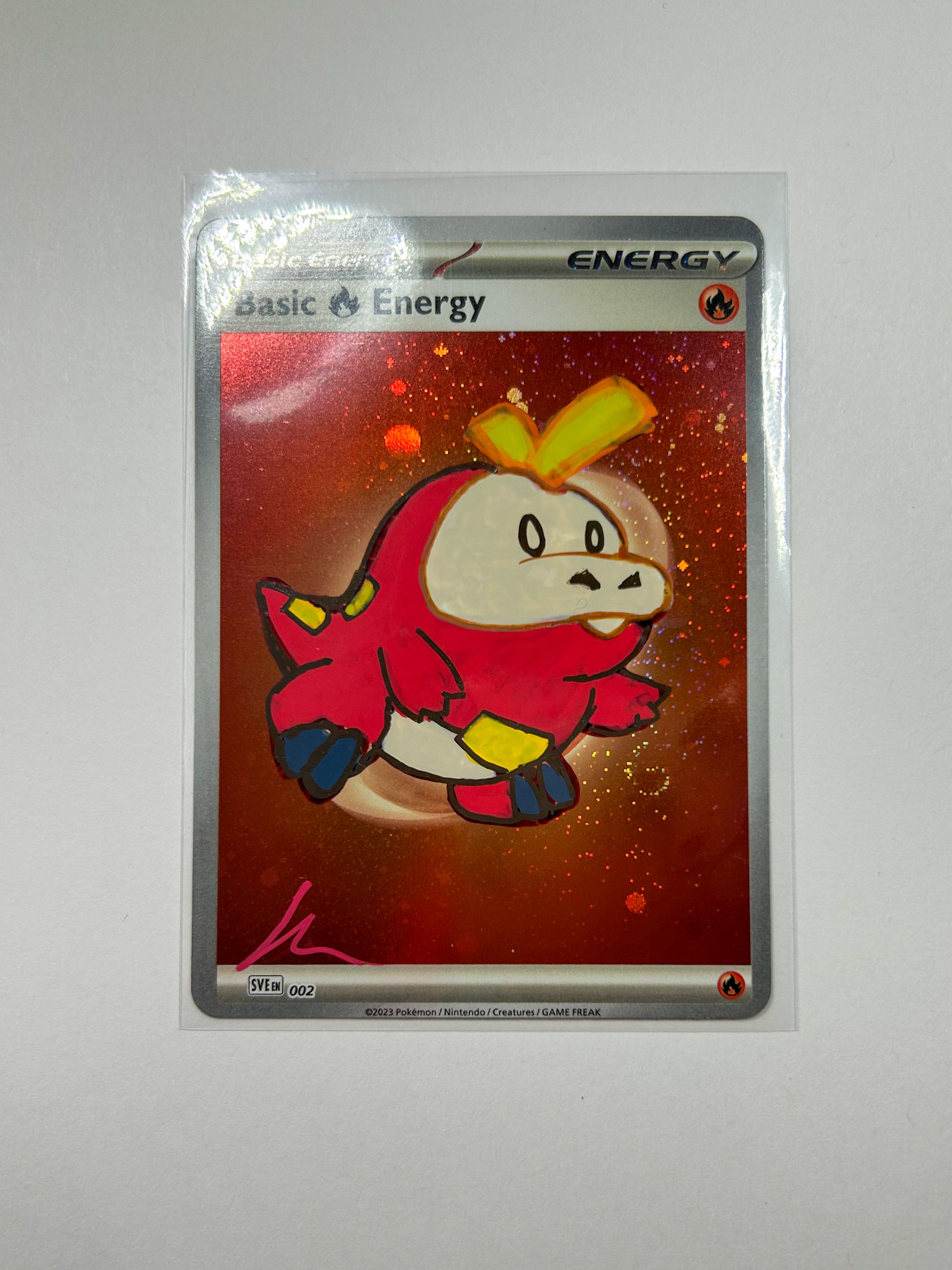 Painted Energy card Fuecoco