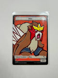 Painted MTG token card Alter - Dog