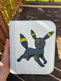 Umbreon White 1 Pocket Toploader Binder
