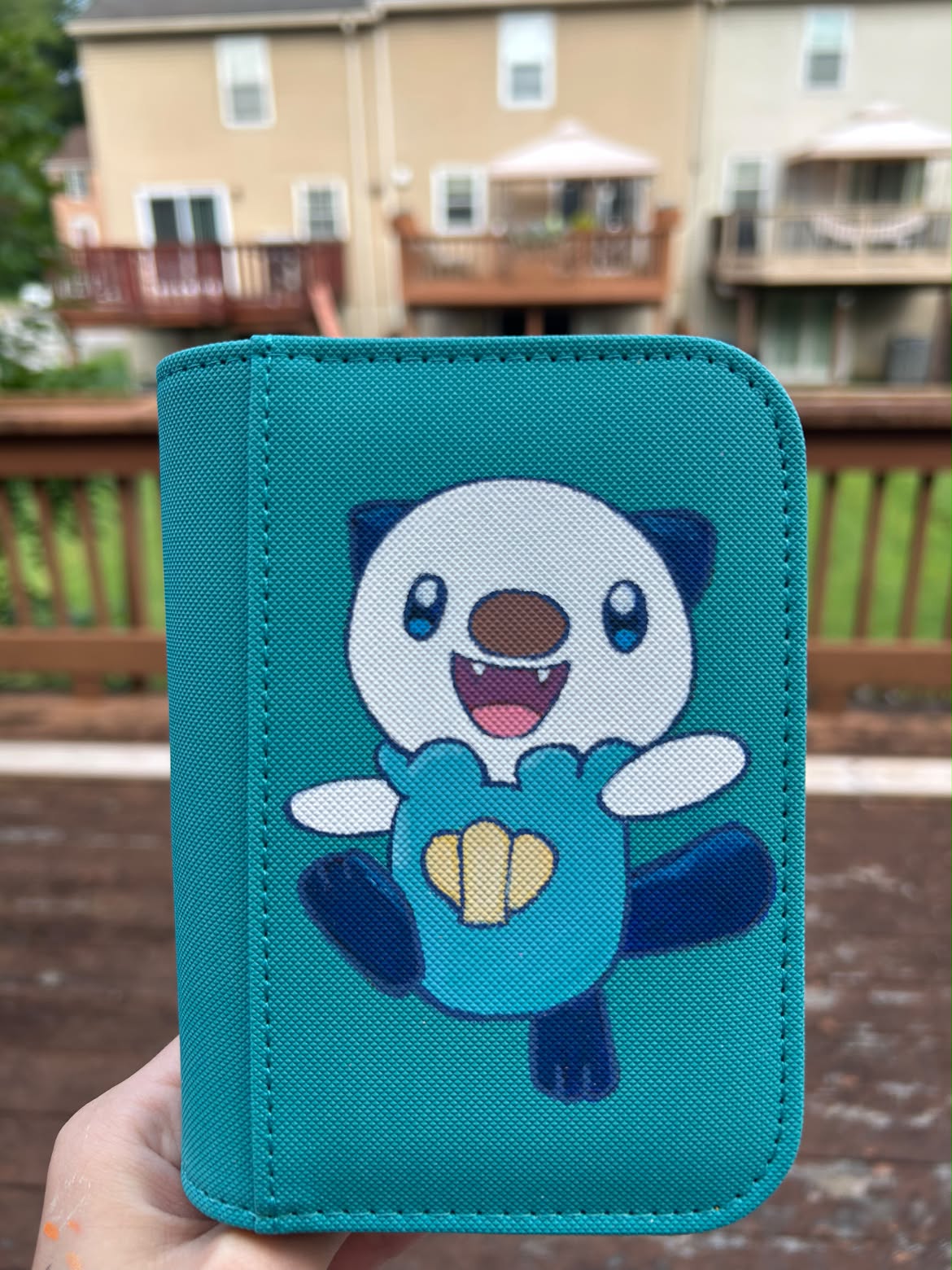 Teal 1 Pocket Binder