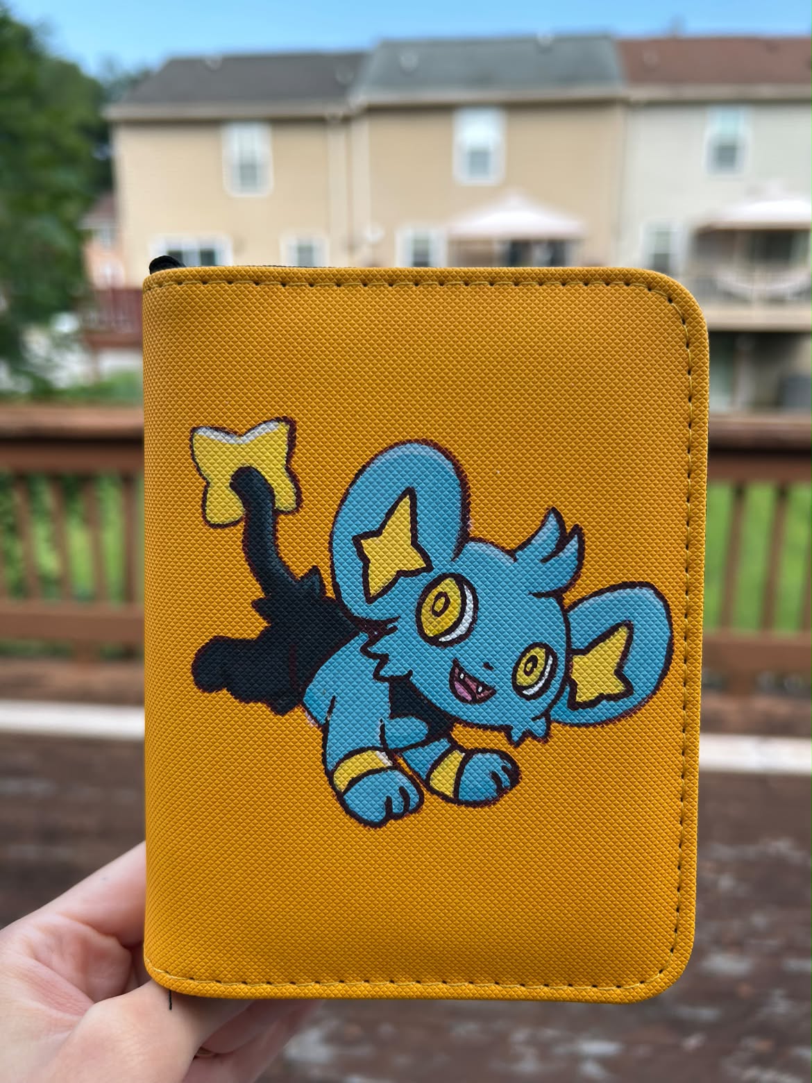 Yellow 1 Pocket Binder