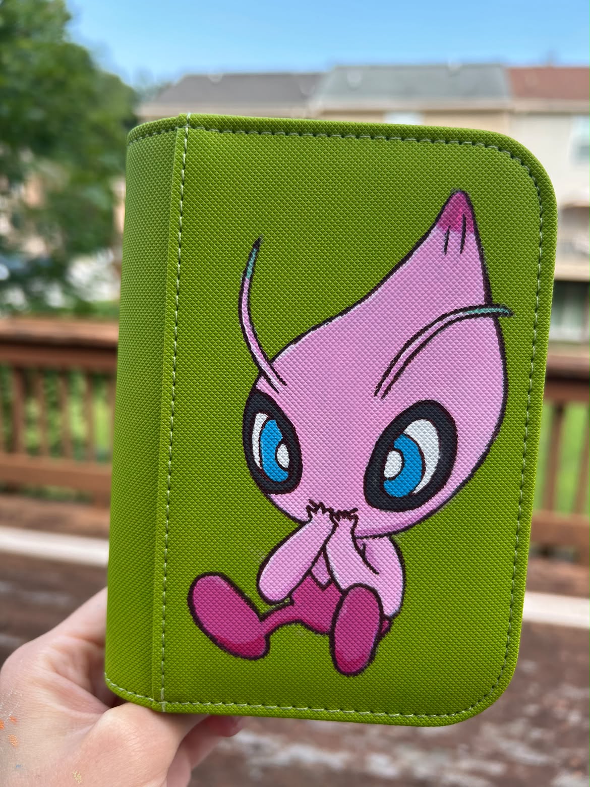 Light Green 1 Pocket Binder