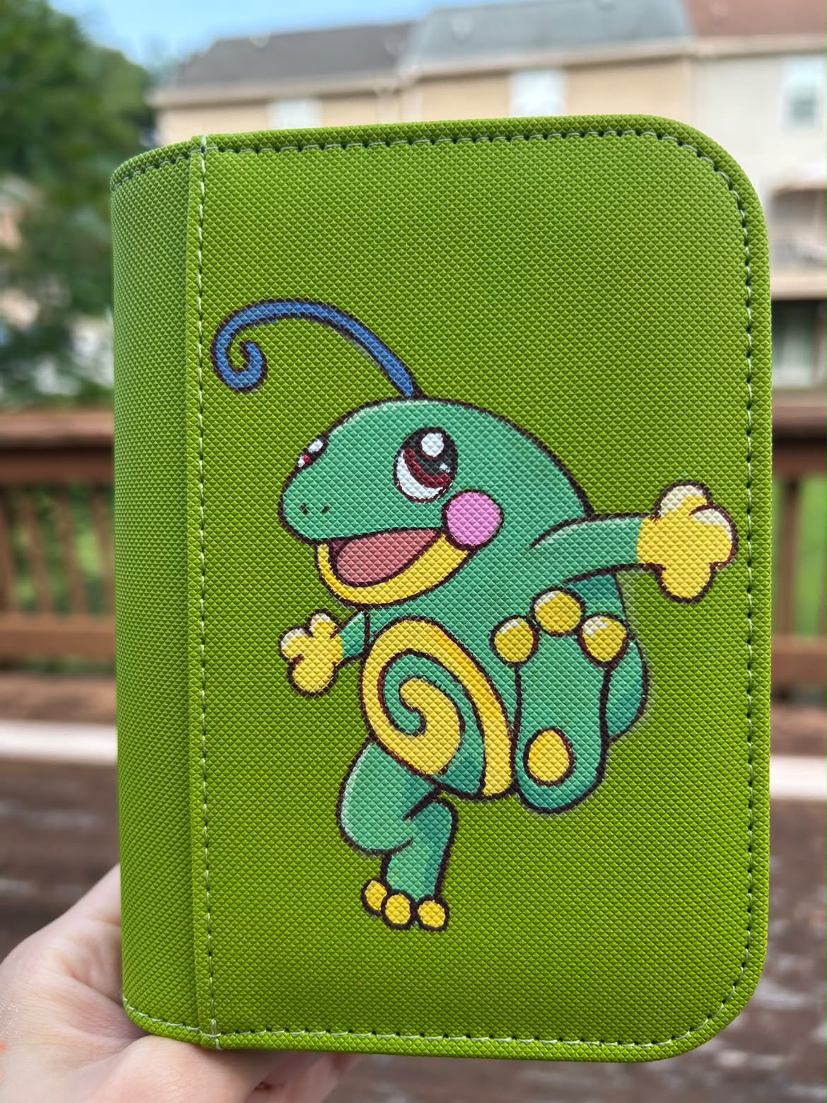 Light Green 1 Pocket Binder