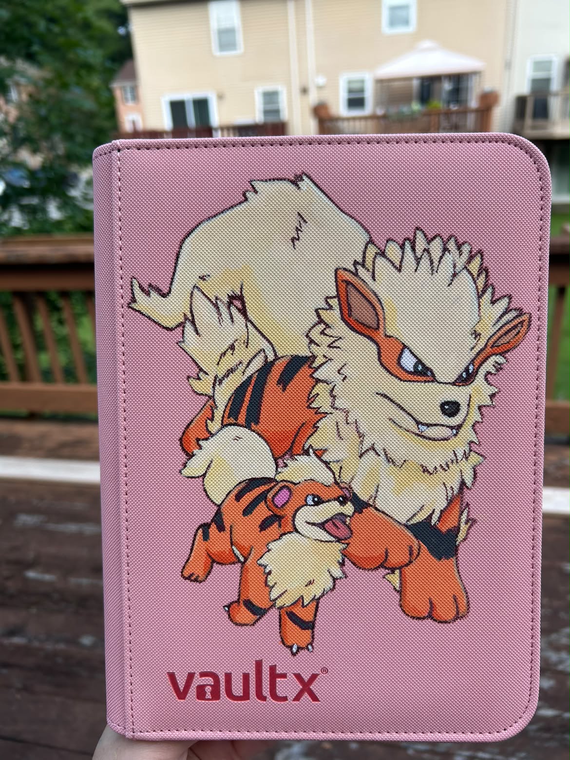 Pink 4 Pocket Binder