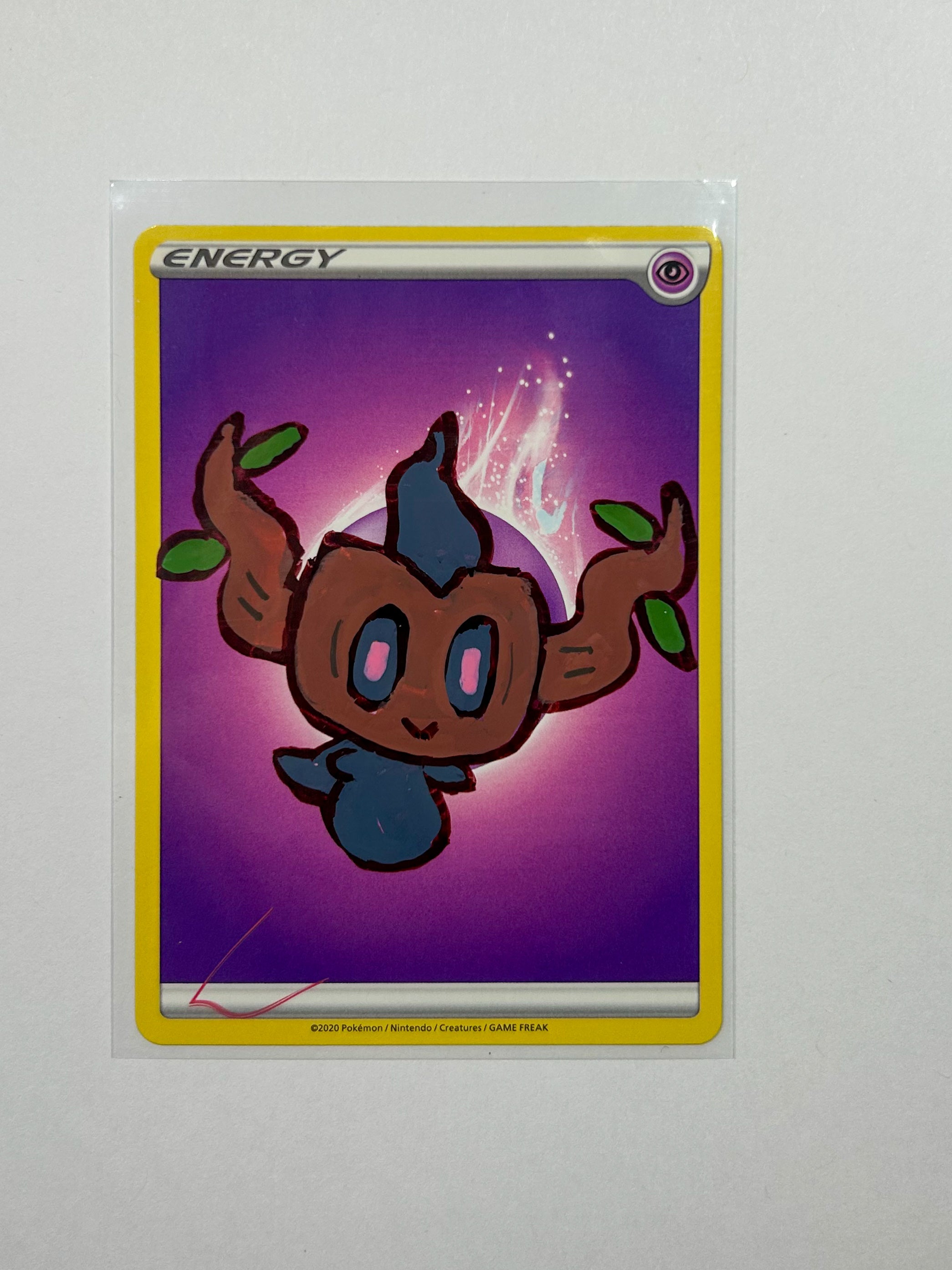 Painted Energy card Phantump