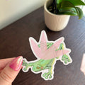 3" Vinyl Sticker Frog Faerie