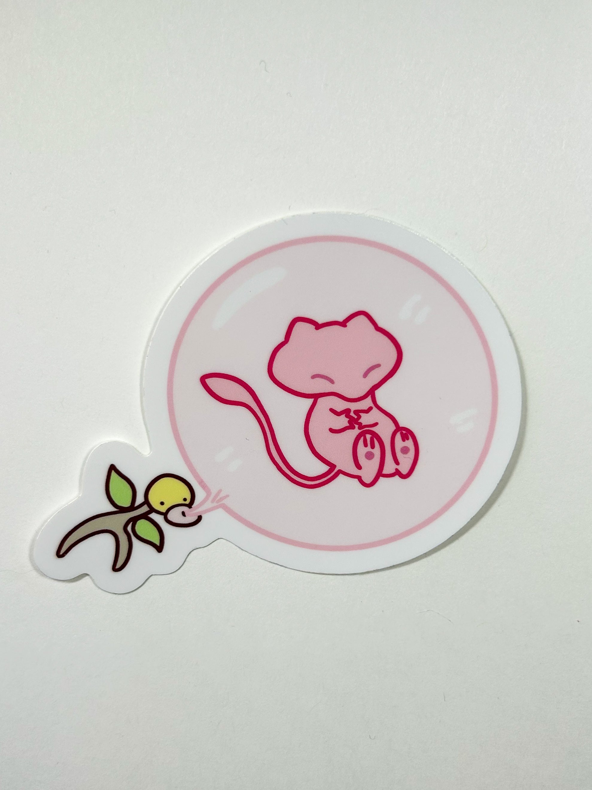 Hubba Bubb Mew 3" Vinyl Sticker