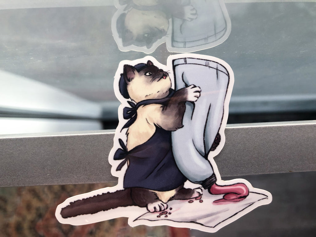 3" Vinyl Sticker Cat