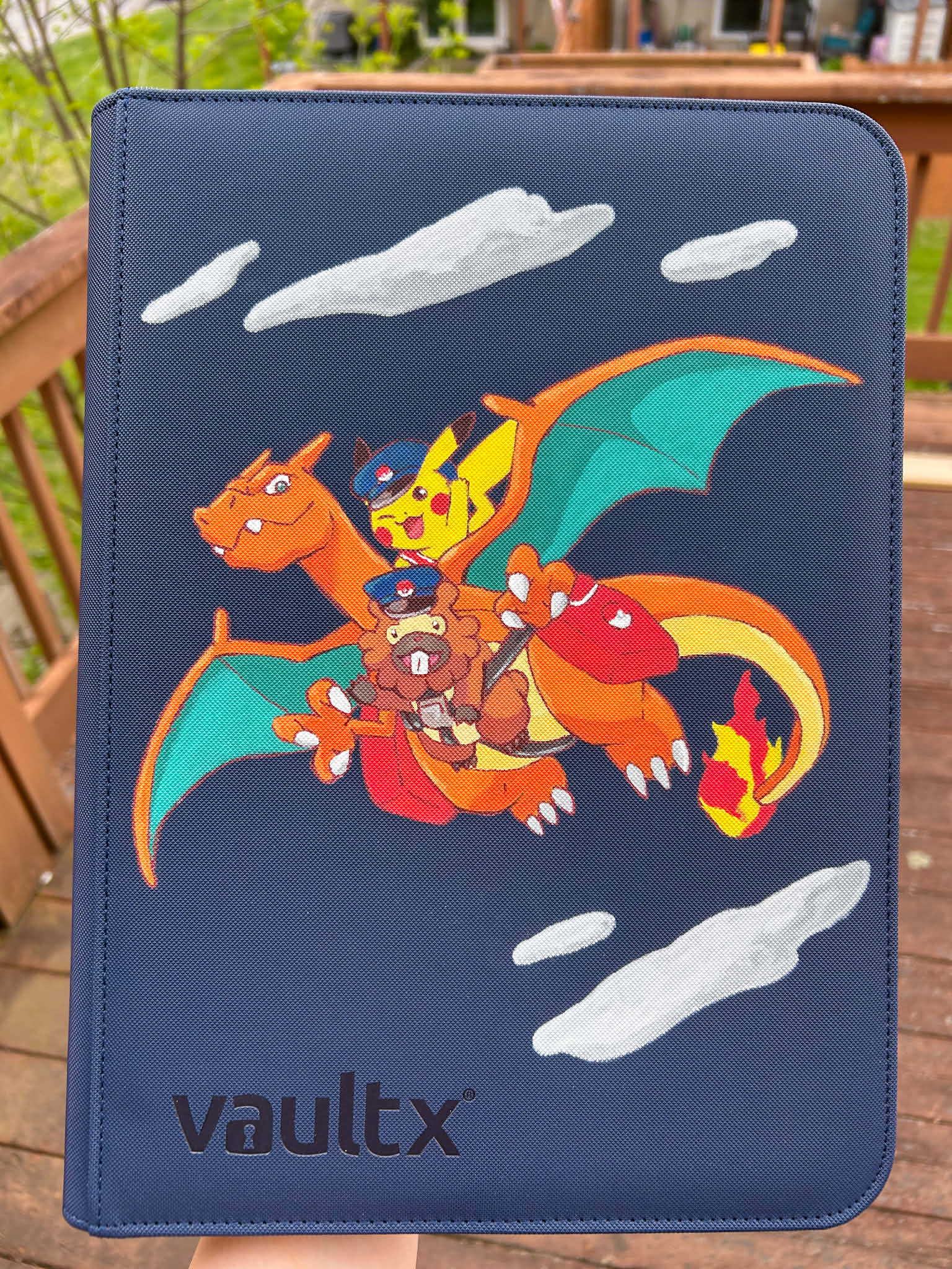 Special Delivery Charizard Pikachu Bidoof Binder