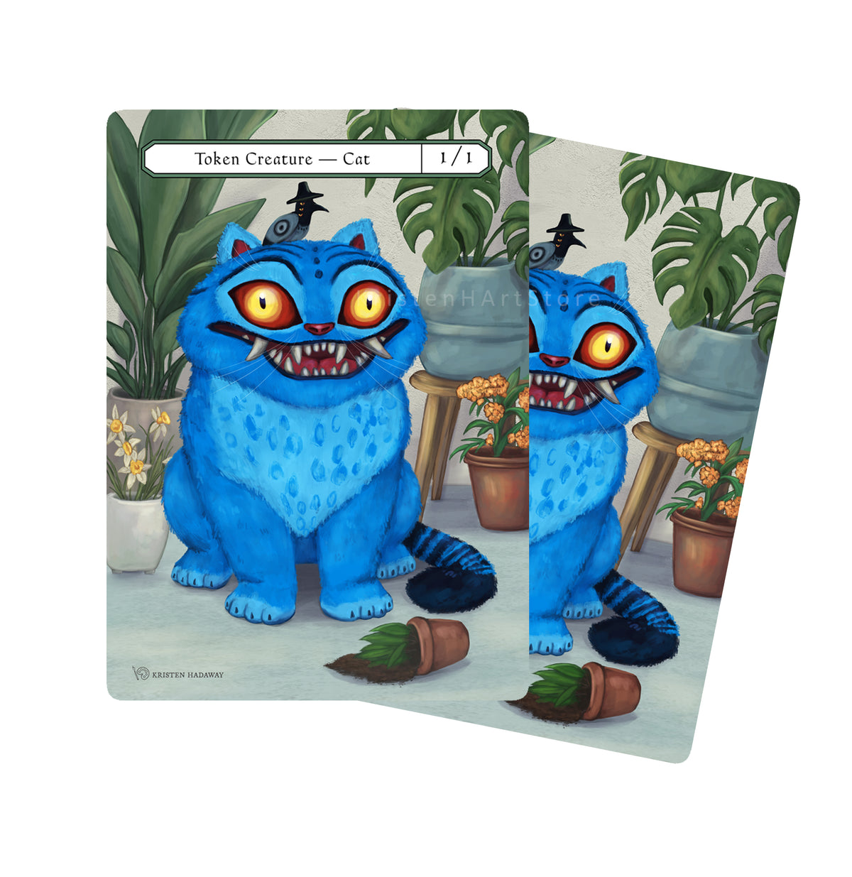 Custom illustrated token / proxy MTG - YOU PICK