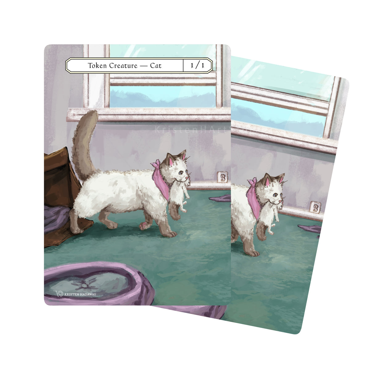 Custom illustrated token / proxy MTG - YOU PICK