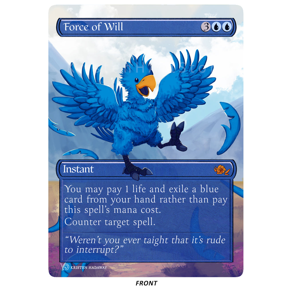 Force of Will - Fantasy Proxy Card