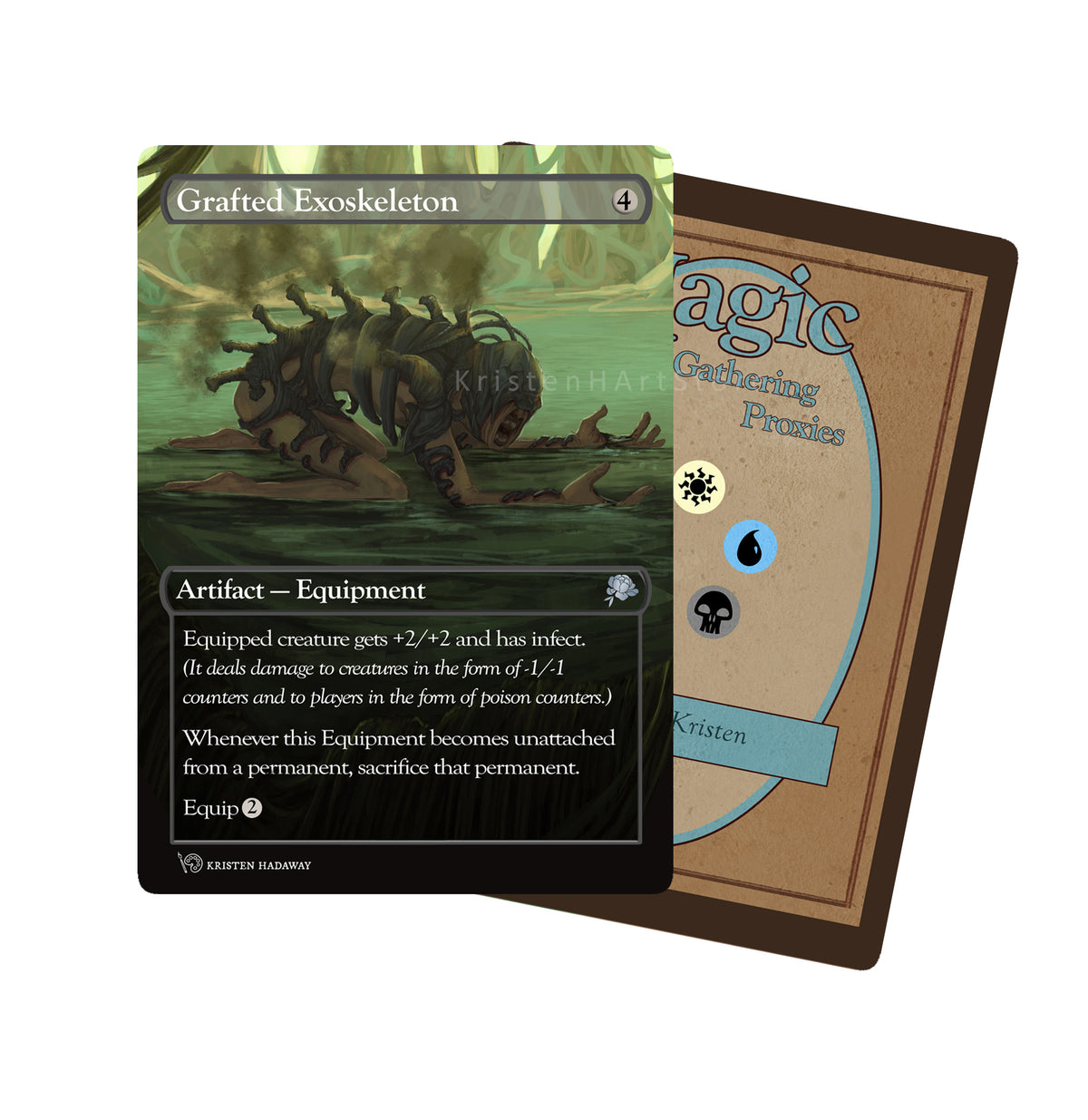 Custom illustrated token / proxy MTG - YOU PICK