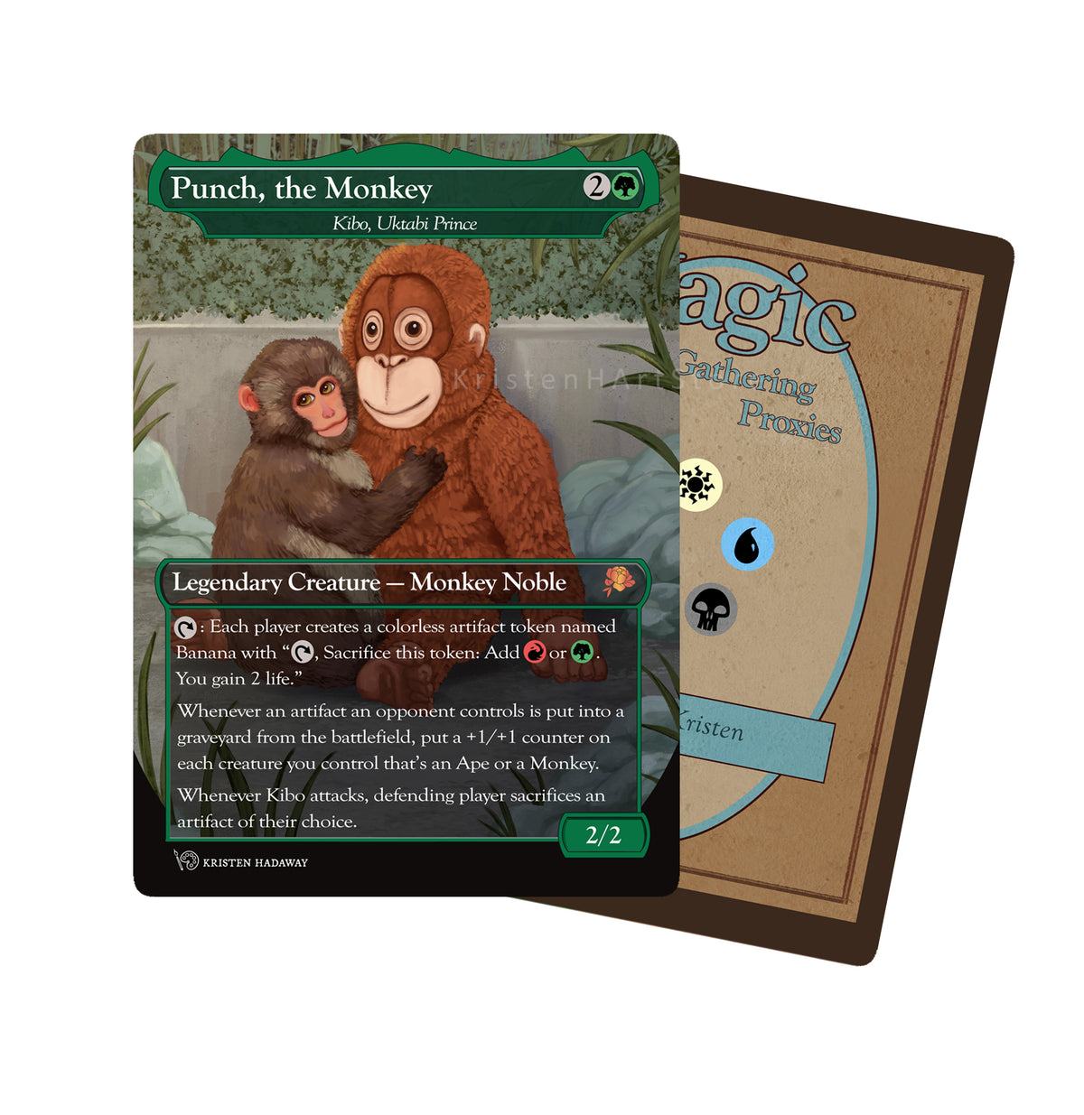 Custom illustrated token / proxy MTG - YOU PICK