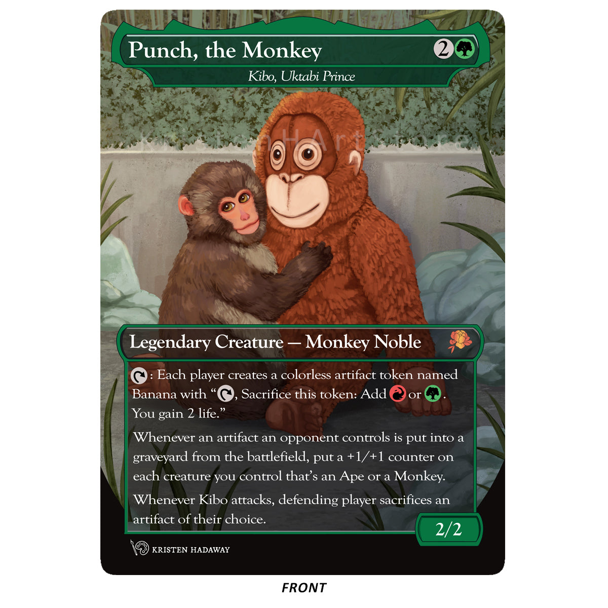 Punch the Monkey - Kibo, Uktabi Prince Proxy