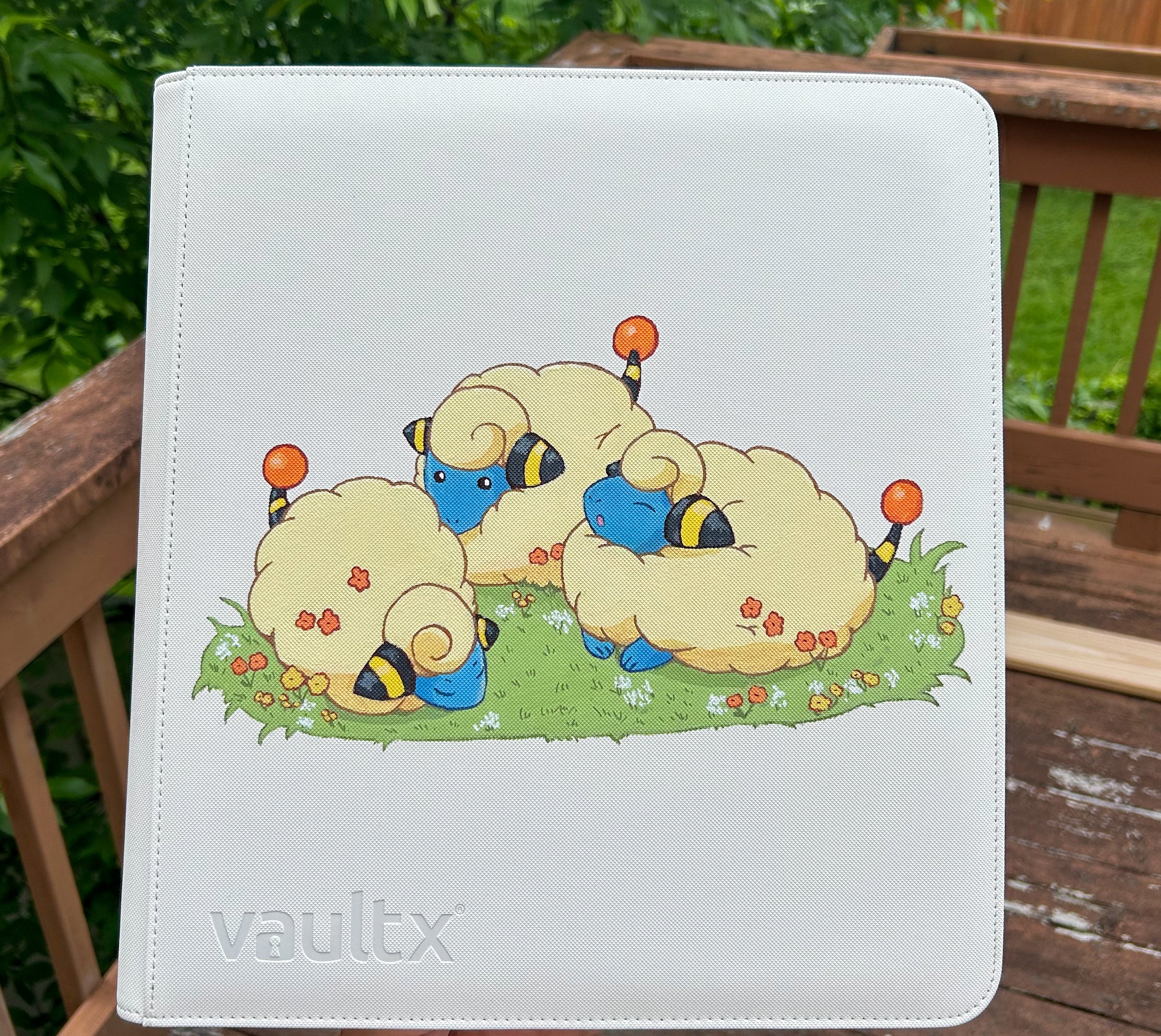 Custom Commission Mareep Binder