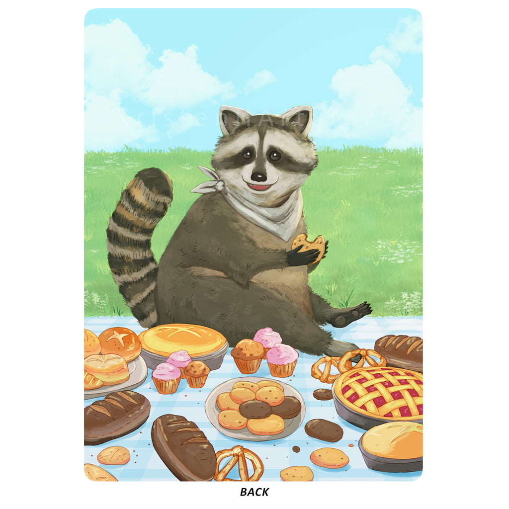 Food Token - Raccoon Themed