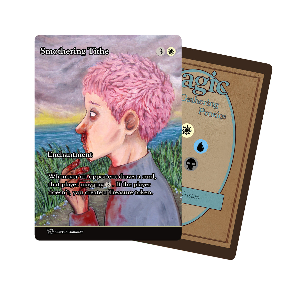 Custom illustrated token / proxy MTG - YOU PICK