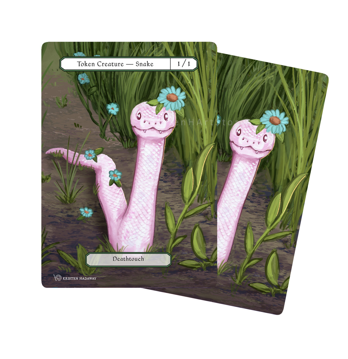 Custom illustrated token / proxy MTG - YOU PICK