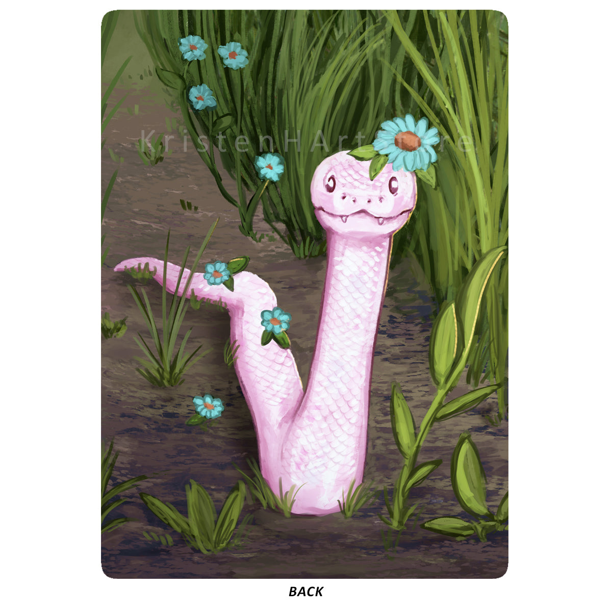 Snake Token – 1/1 Green Snake with Deathtouch