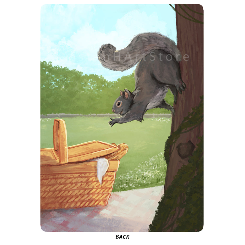 Squirrel Token – 1/1 Green Squirrel