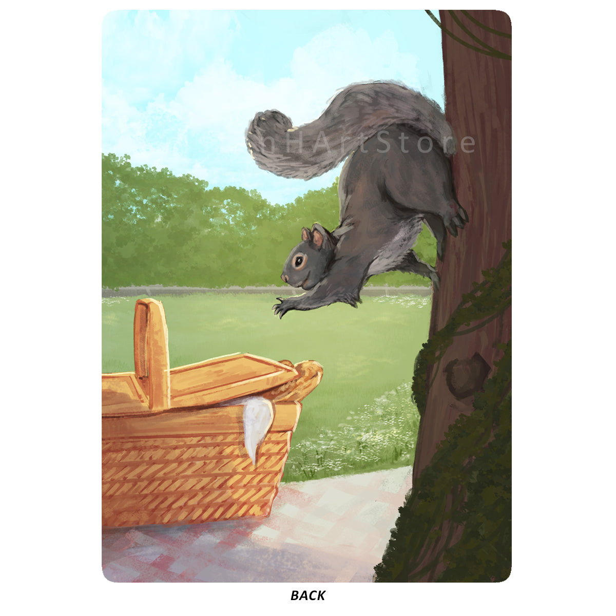 Squirrel Token – 1/1 Green Squirrel